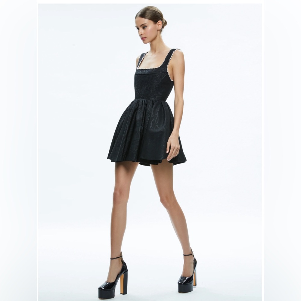 ✨Host Pick✨Alice & Olivia Guinevere Bustier Dress- Sz 6 - Picture 5 of 7